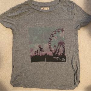 Gray Hollister shirt